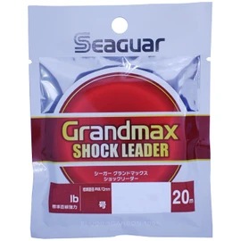 Kureha Seaguar Grand Max Shock Leader, 65.6 ft (20 m), 36.5 lb, No. 8