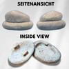 HIDE A KEY Fake Zen Rock - Realistic Garden &