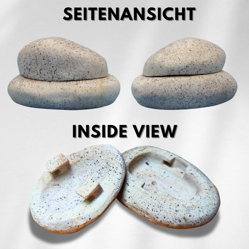 HIDE A KEY Fake Zen Rock - Realistic Garden &