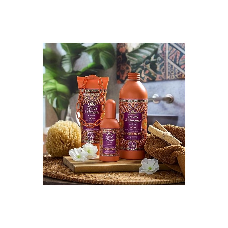 Tesori Oriente Karma Gel Corporal Aromático Flor Nashi Madera Cedro