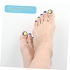Minkissy 12sets Artificial Toe Nail Tips Full Cover Press Toenails