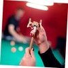NOLITOY 3Pcs Delicate Billiard Bridge Rust Snooker Cue Accessory Portable