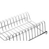 Premier Housewares 12 Plate Dish Drainer - Chrome