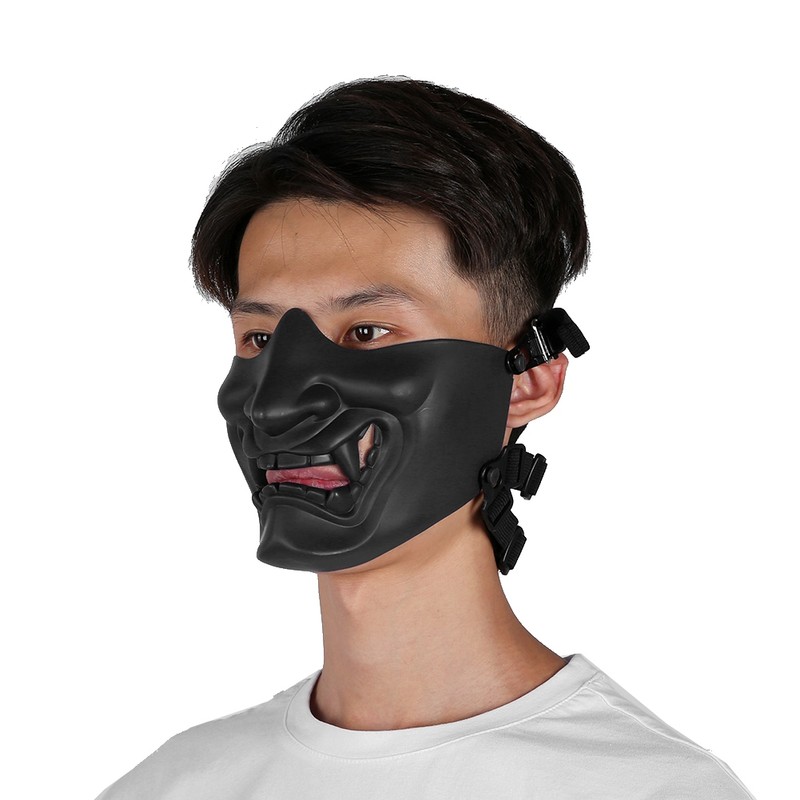 Half Face Mask Tactics Camouflage Impact Resistant Guard for Survival