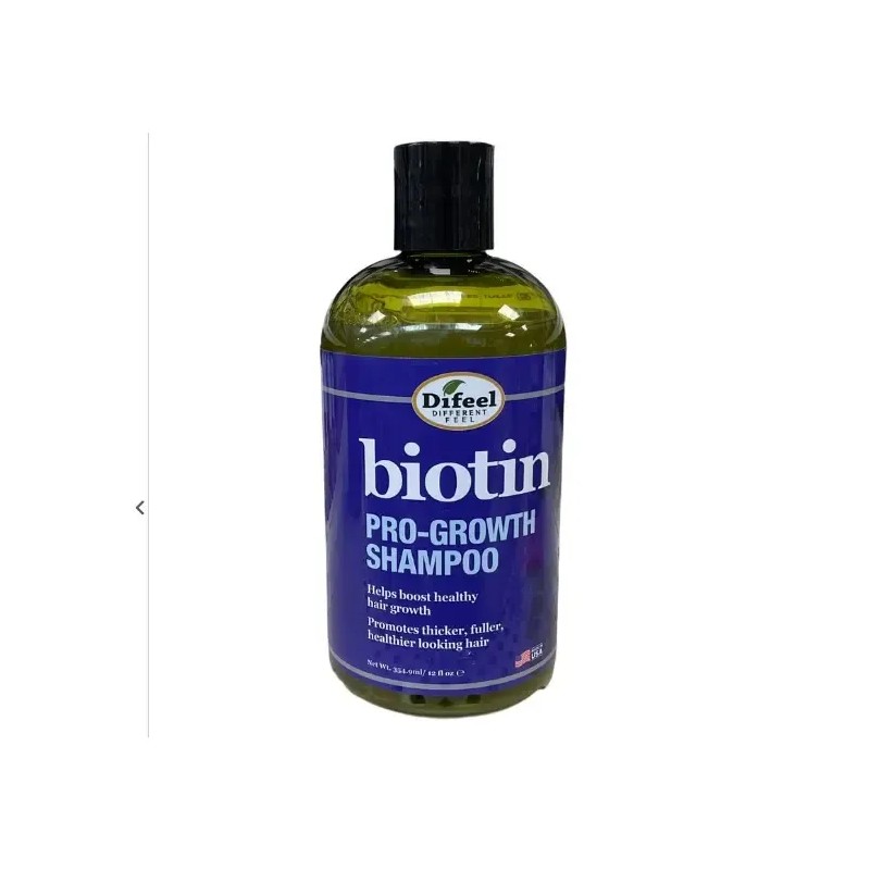 Shampoo Con Biotina Progrowth Fortalece Evita Caida Difeel