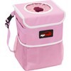 EPAuto Waterproof Car Trash Can with Lid and Storage Pockets,