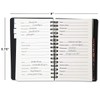 Internet Password Keeper Book, 75 Pages, 4-1/2" x 5-3/4", Spiral-bound