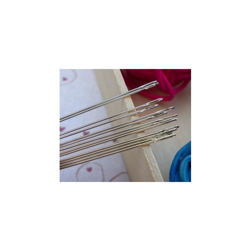 Bead Easy, Extra Thin/Fine Beading Hand Sewing Needles X3, 8cm/3.1”