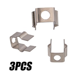 3pcs Metal Mount Clips, Vacuum Attachments Parts Vacuum Robot Accessories Compatible with Shark IQ Robot Vacuum and Some Other Modles Side Brush for Replacement