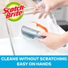 Scotch-Brite Soap Control Dishwand Brush Refills, Non-Scratch Scrub Brush Heads,