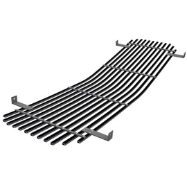APS Compatible with GMC Suburban 1994-1999 & 94-99 Yukon & 94-98 C K Pickup Main Upper Stainless Steel Black 8x6 Horizontal Billet Front Grill Grille Insert RE-G85012J