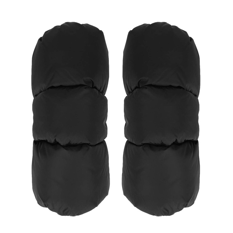 1 Pair Winter Cycling Knee Pads Fleece Lined Knee Warmers
