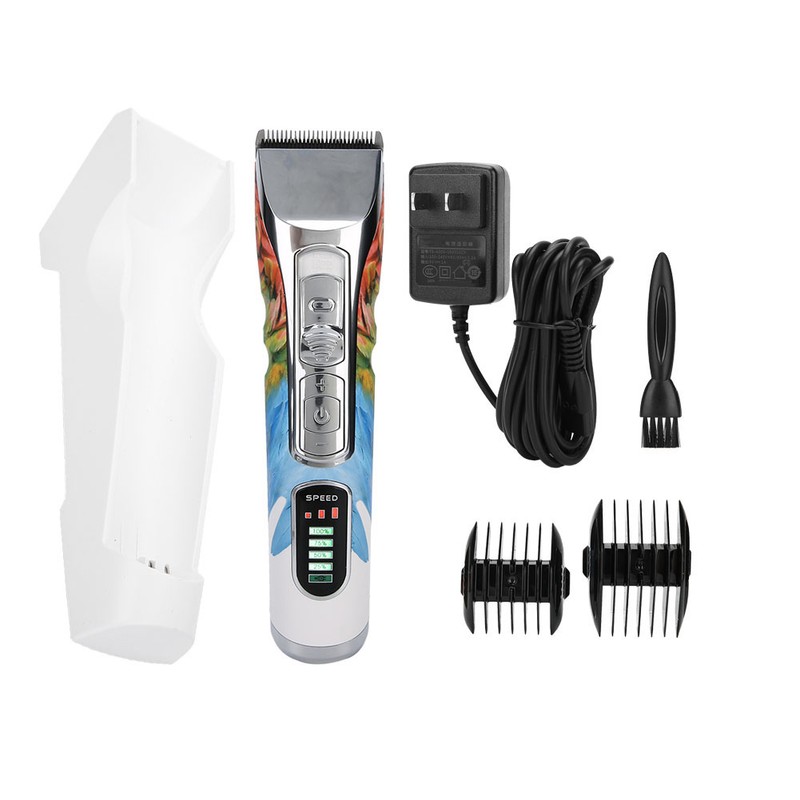 Professional Electric Hair Clipper Rechargeable Adjustment Hair Trimmer Haircutting Machine