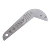 Smgda Drill Bit Gauge, 118 Degree Angle Drill Sharping Tools,