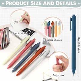 Eaasty 20 Set Mini Notebooks with Ballpoint Pens Bulk Employee Appreciation Day Gift Small Pocket Notepads Composition Journals and Pens for School Teacher Students Supplies(Morandi Series Color)