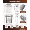 2 Pack Reusable K Cups for Keurig 1.0 - Stainless