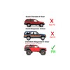 Passenger Right Side Rear Vent Window Vent Glass Compatible with
