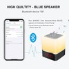 Night Light Bluetooth Speaker, 5 in 1 Touch Control Bedside