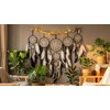 5 Pack Moon Phase Dreamcatcher Set Boho Wall Decor, Boho
