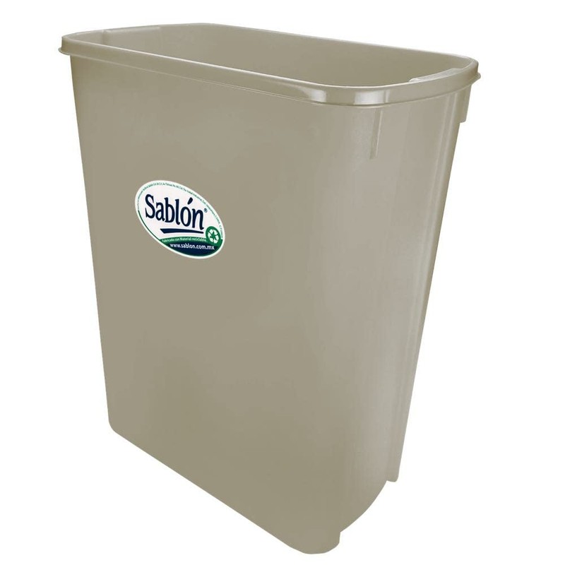 Sablon 2 Pack Bote de Basura 42L sin Tapa Color