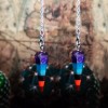 Mafab Pendulo Conico Cuarzo Natural Collar 7 Chakra Yoga Mandala