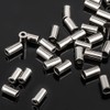 NHP Pack of 100 Silver End Caps, Shift Cable End