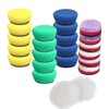 Pack of 23 Mini Polishing Sponge Sets, Polishing Sponges Pad