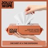 JOLLY WIPE Wet Wipes Flushable, Extra-Large Flushable Wipes for Adults,