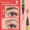 Microblading Eyebrow Pen - 2-in-1 Dual-Ended Eyebrow Pencil with Micro-Fork