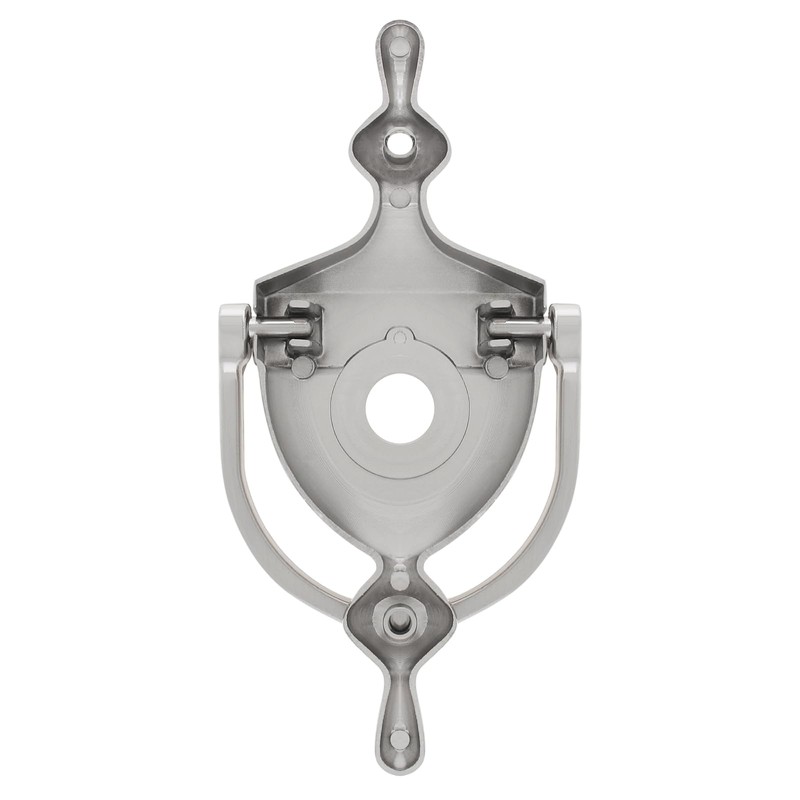 HOJLKLD Door Knocker and Viewer, 6 Inch Height Knocker, 180-Degree