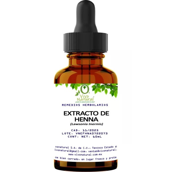 VIVONATURAL Extracto De Henna 60ml Vivonatural