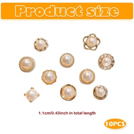 10 Pcs Women's Modesty Pins,modesty pins,Invisible Shirt Buttons, Safety Pin Brooch for Clothes, T-Shirts, Bags & Hats