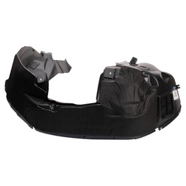TRQ Front Right Inner Fender Liner Black Passenger Side Compatible with 2019-2023 Jeep Renegade CH1249210
