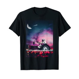 Galaxy Universe space nebula orbit star ship cosmonaut T-Shirt