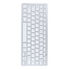 78 Keys Spanish Wireless Bluetooth Keyboard Thin Lightweight Silent Spanish