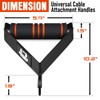 Heavy Duty Exercise Handles, Gym Cable Handles for Cable Machine