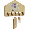 Azeeda 'Caravan' Wall Mounted Key Hooks/Holder (WH00042685)