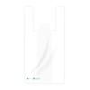 Ordiy Biomass Plastic Bags, M, Milky White, 40 Pieces, Convenience
