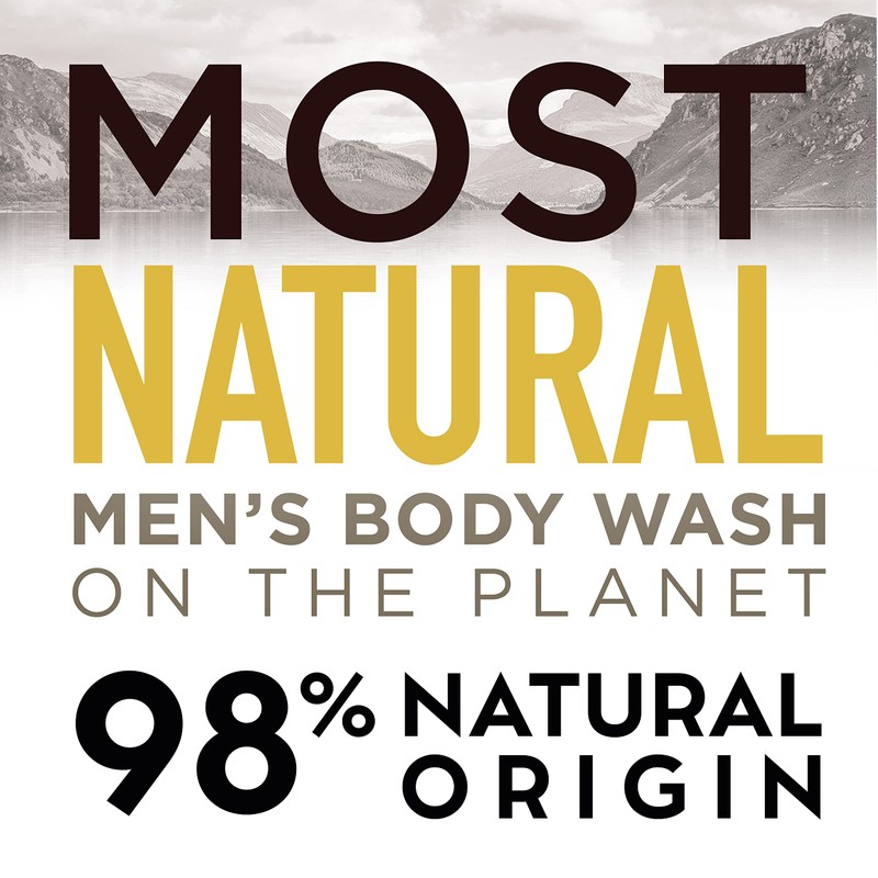 MAN ALIVE Shower Gel for men, 500ml mens body wash