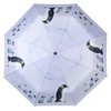 VON LILIENFELD Umbrella Pocket Umbrella Penguin Windproof Open-Close Automatic Stable