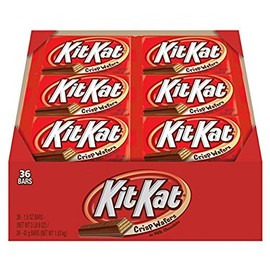 KIT KAT Chocolate Candy Bars (Pack of 36)