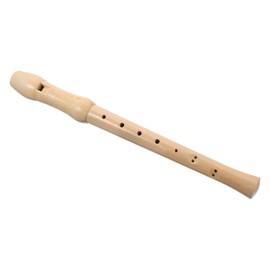 Mikinona Wooden Eight Hole Soprano Recorder for Beginner Wind Instrument for Early Music Education for Music Lovers Soft Sound for Practice and Ensemble