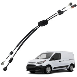 YzusGomumu 6C1R-7E395-LA Transmission Gear Change Cable Compatible With 2006-2014 Ford Transit MK7 2.2 2.4 RWD Gear Selector Linkage Cable Replaces CC1R-7E395-LA CC1R7E395LA 1749585