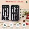 24 Pack Christmas Nail Clippers Manicure Kit, 8 in 1
