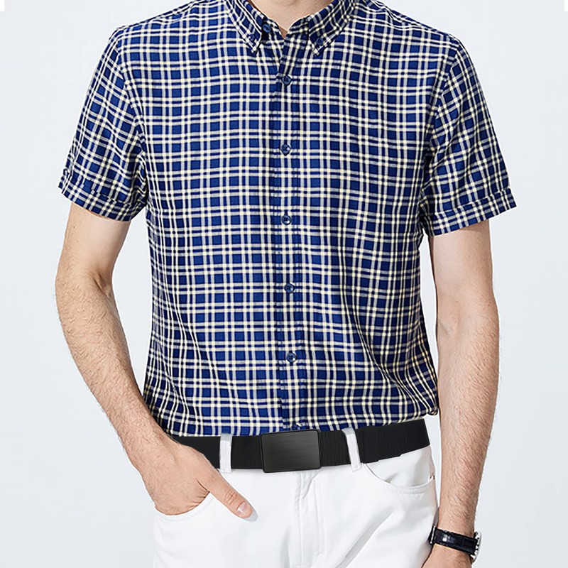 Awlyfm Men's Fabric Belt 120-180 cm Belt Men's Belt Work