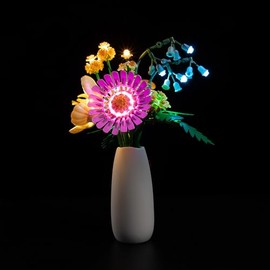 Kyglaring LED Light Kit, Compatible with Leg0 10347, Designed for Petite Sunny Bouquet Model Kits（NO Model
