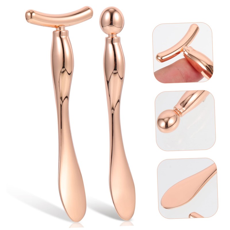 Beavorty 2sets Eye Sticks Eye Roller Beauty Device for Face