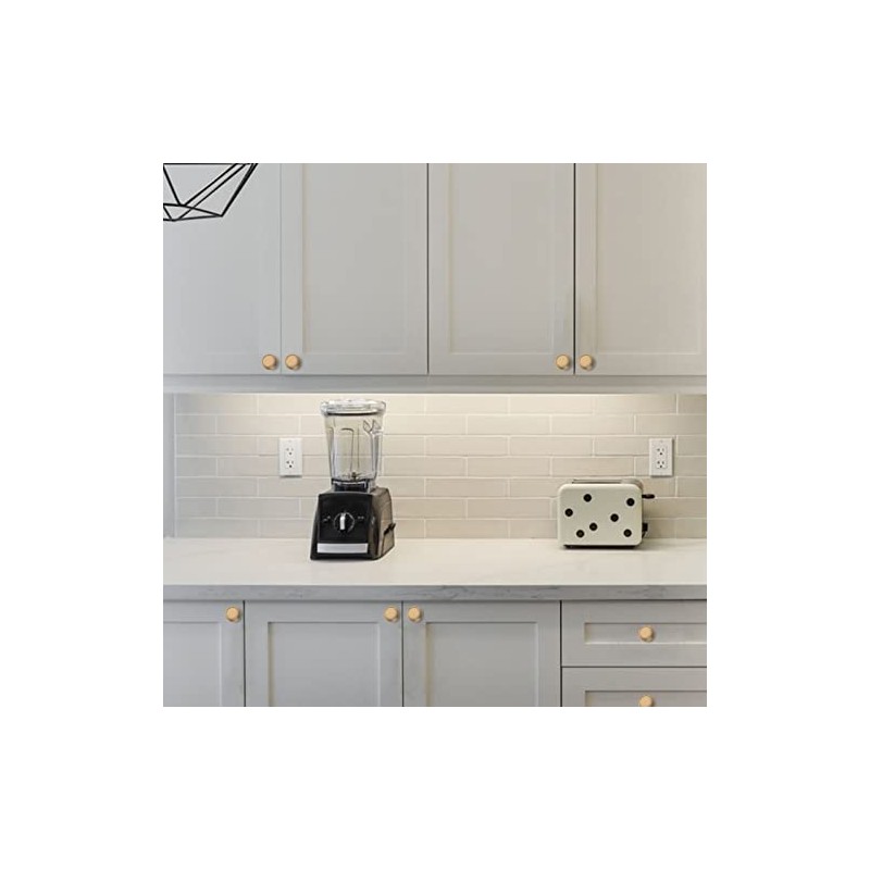 Amerdeco 10 Pack 1-1/4 inch Kitchen Cabinet Knobs Champagne Bronze