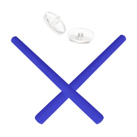 Mryok Orejeras de repuesto para placa de metal Oakley - Opciones, Azul / Patchwork, Talla unica