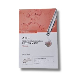 Aeban Company AHC Absolute Return Solution Pure Cotton Mask Firming 25 Sheets